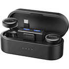 Micrófono Lavalier Inalámbrico Doble Boya BOYALINK 3-01 con IA y Conectores USB-C y Lightning 1