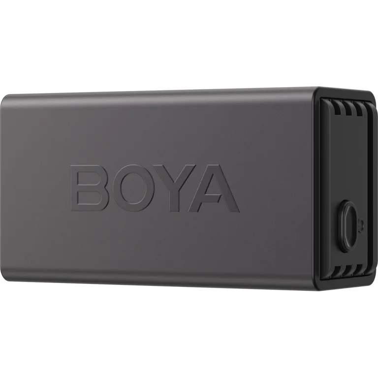 Micrófono Lavalier Inalámbrico Doble Boya BOYALINK 3-01 con IA y Conectores USB-C y Lightning 6