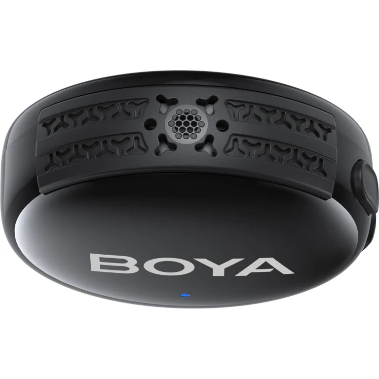 Micrófono Lavalier Inalámbrico Doble Boya BOYALINK 3-01 con IA y Conectores USB-C y Lightning 9