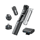 Micrófono Lavalier Inalámbrico Mini Boya Magic 02 con IA y Conectores USB-C y Lightning 1