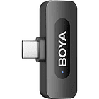 Micrófono Lavalier Inalámbrico Doble Boya BY-V3 Combo con Conectores USB-C y Lightning 7
