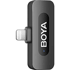 Micrófono Lavalier Inalámbrico Doble Boya BY-V3 Combo con Conectores USB-C y Lightning 8