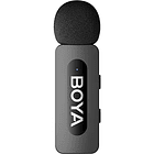 Micrófono Lavalier Inalámbrico Doble Boya BY-V3 Combo con Conectores USB-C y Lightning 4