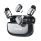 Sistema de Micrófono Inalámbrico Doble Boya BOYAMINI 2-01 para 2 Personas con Conectores Lightning y USB-C (Lunar Silver) - Miniatura 1