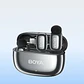 Sistema de Micrófono Inalámbrico Doble Boya BOYAMINI 2-01 para 2 Personas con Conectores Lightning y USB-C (Lunar Silver) - Miniatura 6