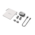 Sistema de Micrófono Inalámbrico Doble Boya BOYAMINI 2-01 para 2 Personas con Conectores Lightning y USB-C (Lunar Silver) 5