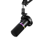 Micrófono Dinámico BOYA CastMic S60 con Iluminación RGB y Conexión USB-C y XLR - Miniatura 1