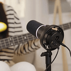 Micrófono Dinámico BOYA CastMic S60 con Iluminación RGB y Conexión USB-C y XLR 6