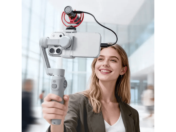 Micrófono Cardioide Boya BY-MM1 AI con Reducción de Ruido por IA