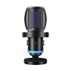 Micrófono de Escritorio Boya CastMic G40 con Iluminación RGB, Cancelación de Ruido y Conexión USB 1