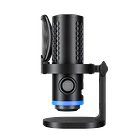 Micrófono de Escritorio Boya CastMic G40 con Iluminación RGB, Cancelación de Ruido y Conexión USB 5