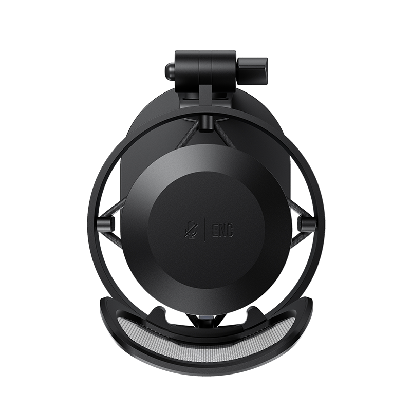 Micrófono de Escritorio Boya CastMic G40 con Iluminación RGB, Cancelación de Ruido y Conexión USB 6