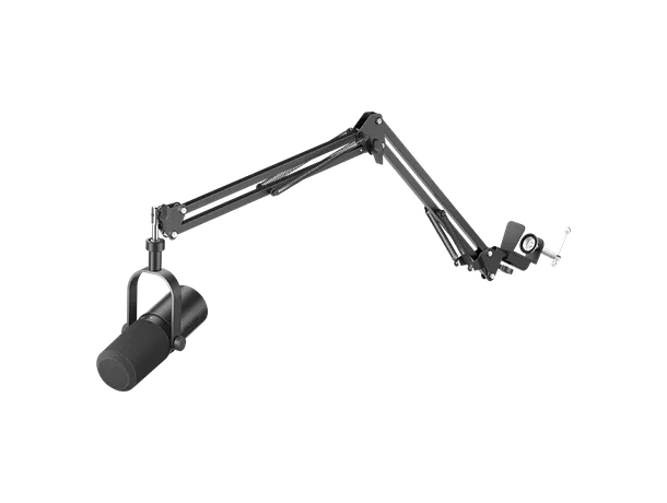 Micrófono Dinámico Híbrido Boya CastMic P60B con Brazo de Escritorio