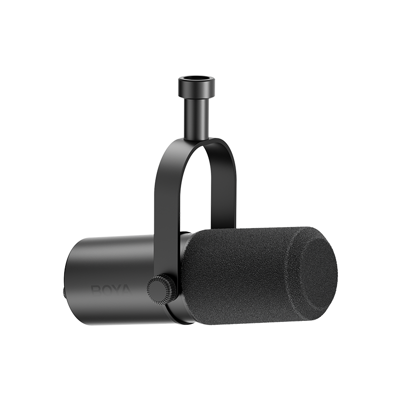 Micrófono Dinámico Híbrido Boya CastMic P60B con Brazo de Escritorio 5