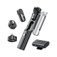 Micrófono Multifunción Boya Magic 01 Doble (Escritorio y Lavalier) con USB-C, Lightning y Trípode - Miniatura 1