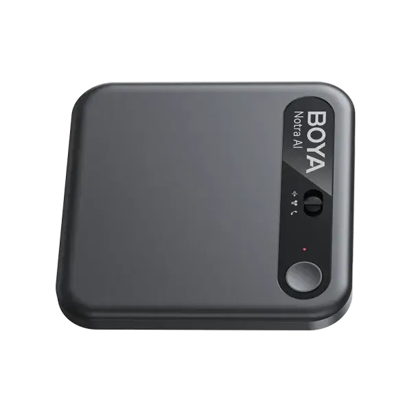 Asistente IA para Notas y Grabadora de Llamadas Bluetooth Boya Notra 6