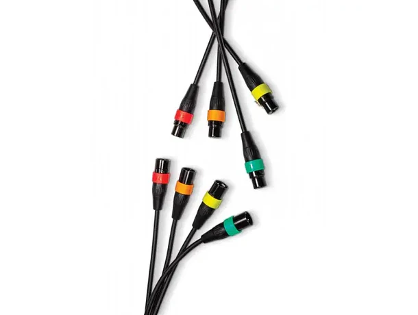 Anillos de Color para Identificar Cables Zoom XLR-6c