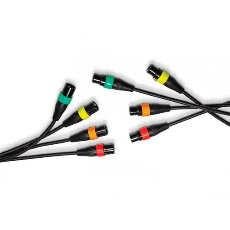 Anillos de Color para Identificar Cables Zoom XLR-6c 5