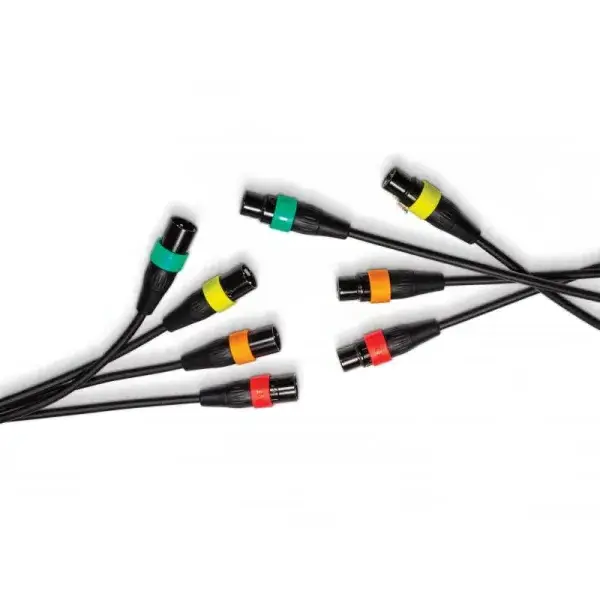 Anillos de Color para Identificar Cables Zoom XLR-6c 5