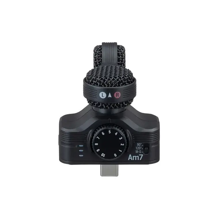 Micrófono Estéreo Mid-Side para Dispositivos Android con Conector USB-C Zoom Am7 3