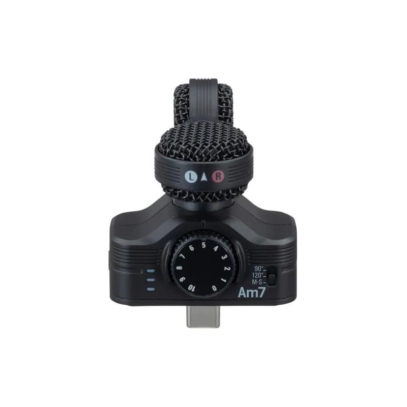 Micrófono Estéreo Mid-Side para Dispositivos Android con Conector USB-C Zoom Am7 3