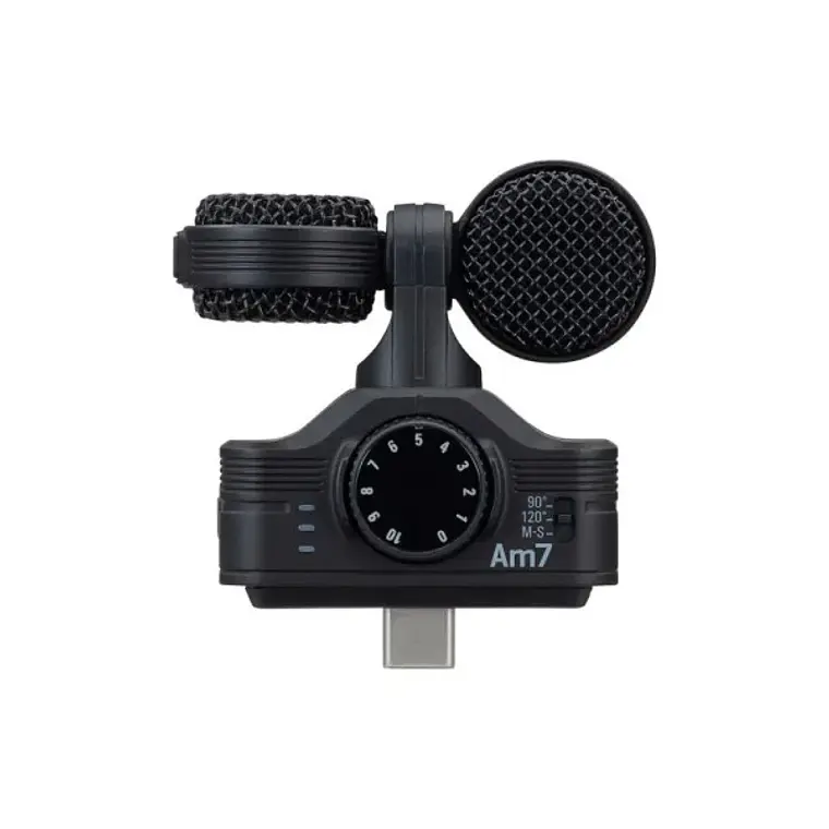 Micrófono Estéreo Mid-Side para Dispositivos Android con Conector USB-C Zoom Am7 6