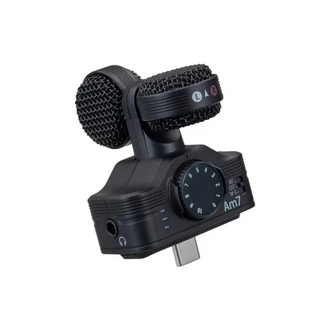 Micrófono Estéreo Mid-Side para Dispositivos Android con Conector USB-C Zoom Am7