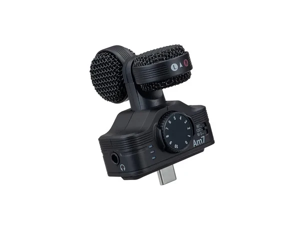 Micrófono Estéreo Mid-Side para Dispositivos Android con Conector USB-C Zoom Am7