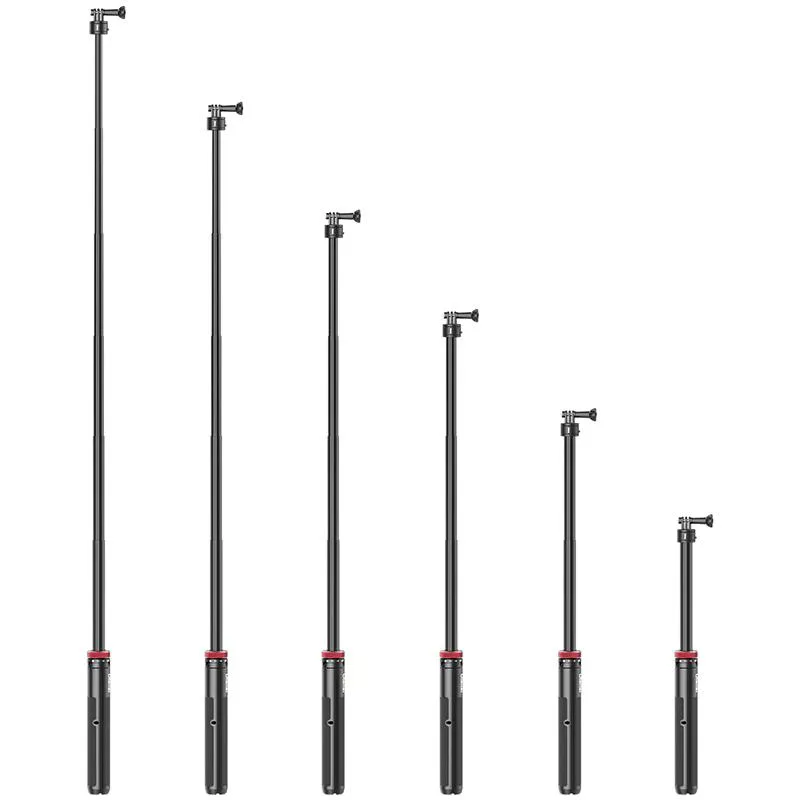 Mini Trípode con Soporte para Cámaras Deportivas con Barra Extensora de 1.4 m Ulanzi Go-Quick II 5