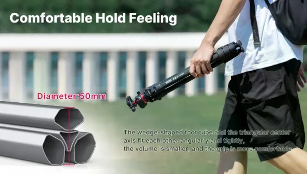 Trípode Liviano y Estable para Viajes Ulanzi Ombra MT-55 4