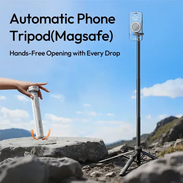 Trípode Pop-Up Magsafe con Apertura Automática Ulanzi MT85 T122 Negro 4