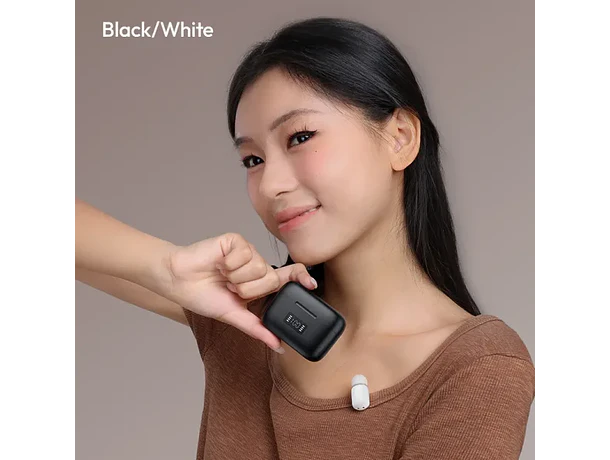 Mini Micrófono Lavalier Doble USB-C Negro Ulanzi A200 A046