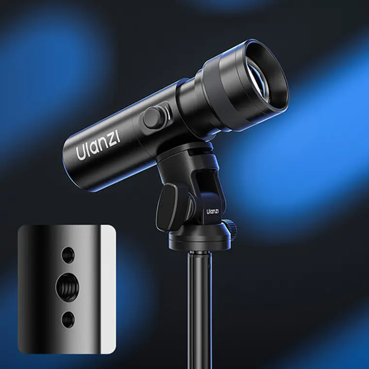 Luz LED Recargable con Proyector de Gobos Ulanzi LM01 Photography L219 2