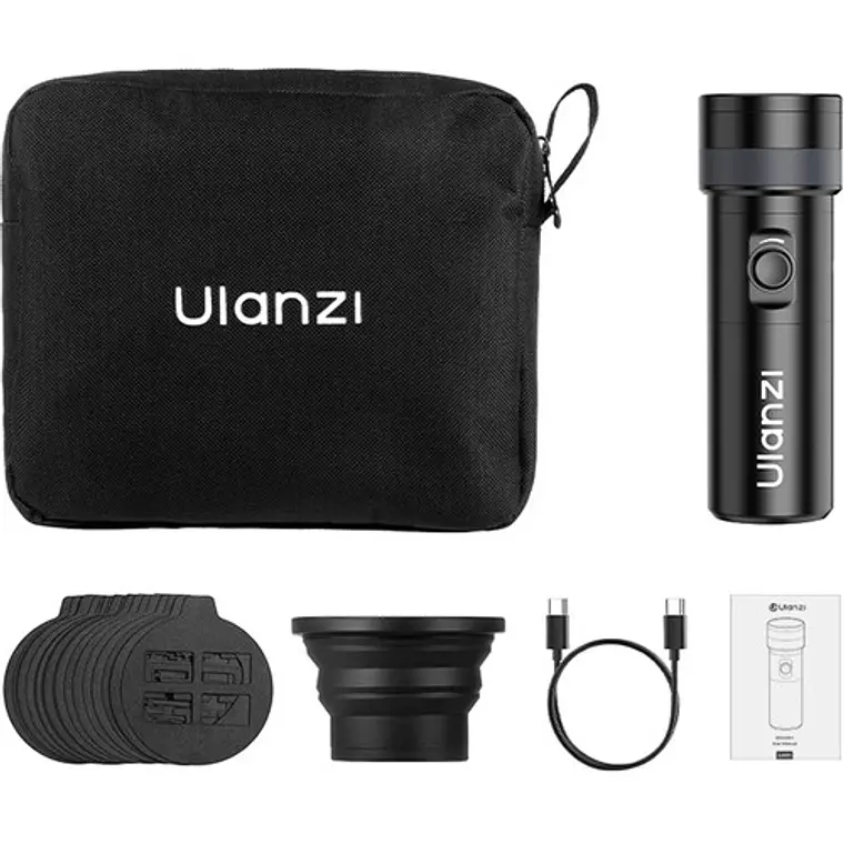Luz LED Recargable con Proyector de Gobos Ulanzi LM01 Photography L219 7