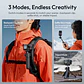 Trípode con Acople Rápido para DJI Action Ulanzi MT66 ClipMate S041 - Miniatura 5