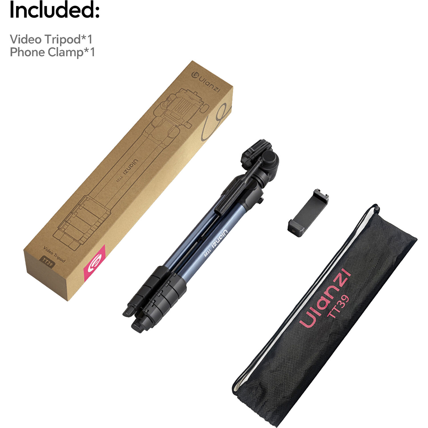 Trípode de Video para Cámaras hasta 3 kg Ulanzi TT39 S019 11