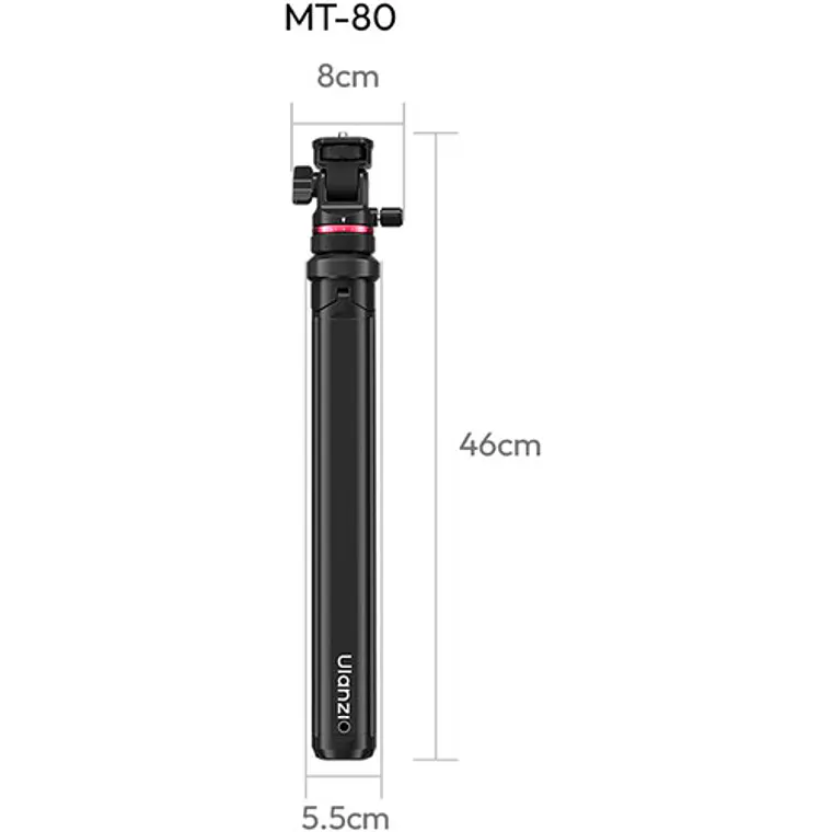 Trípode Auto-Open de 2,1 m de Altura Ulanzi MT-80 T171A 8