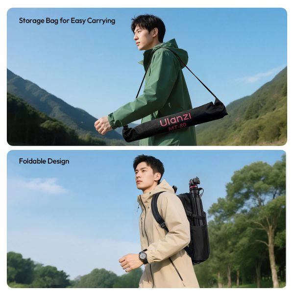 Trípode Auto-Open de 2,1 m de Altura Ulanzi MT-80 T171A 2