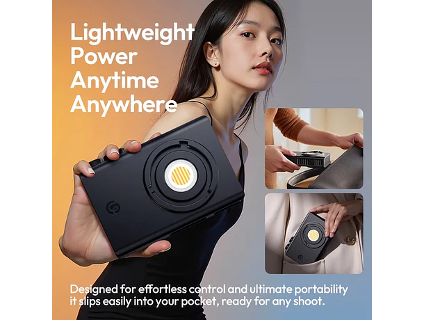 Luz LED COB 100 W con Montura Mini Bowens para Accesorios Ulanzi C01 L099