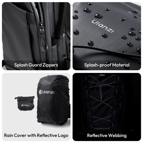 Mochila para Fotografía Outdoor con Seguimiento (U-TAG Incorporado) Ulanzi AB01 TAI B157 8