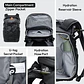 Mochila para Fotografía Outdoor con Seguimiento Ulanzi AB01 TAI B157 - Miniatura 9