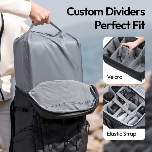 Mochila para Fotografía Outdoor con Seguimiento (U-TAG Incorporado) Ulanzi AB01 TAI B157 11