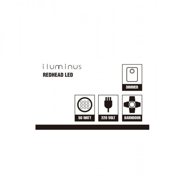 Kit Redhead Bicolor con 2 Cabezales y 2 Trípodes Iluminus 15