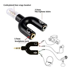 Adaptador Separador de Señal TRRS para Micrófono y Audífono 3