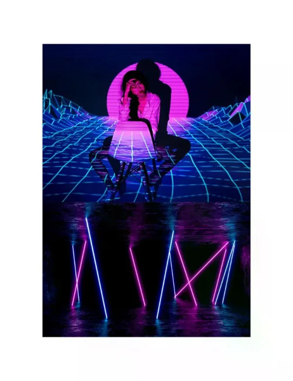 Espada LED de 1m con Control Remoto Triopo LB-100 7