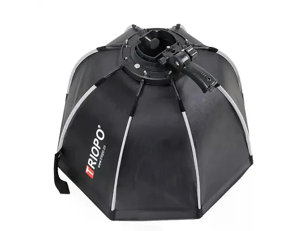 Softbox Octogonal para Speedlight con Empuñadura 65 cm Triopo KS2-65