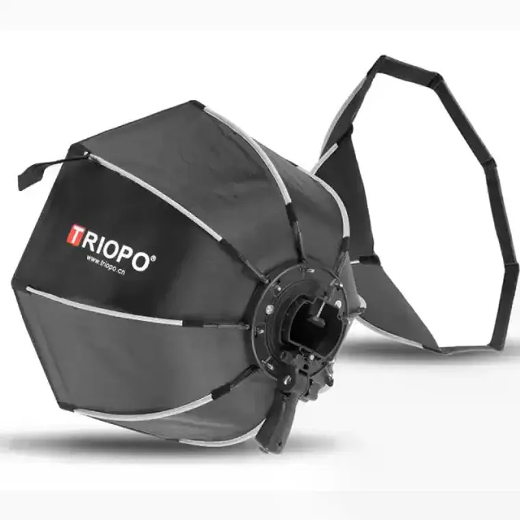 Softbox Octogonal para Speedlight con Empuñadura 65 cm Triopo KS2-65 3