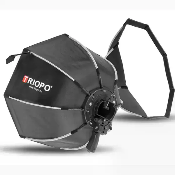 Softbox Octogonal para Speedlight con Empuñadura 65 cm Triopo KS2-65 3