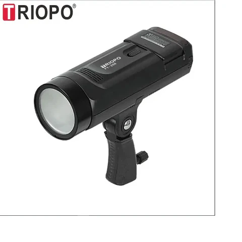 Flash de Estudio Portátil 250 W con Batería Recargable Triopo F1-250