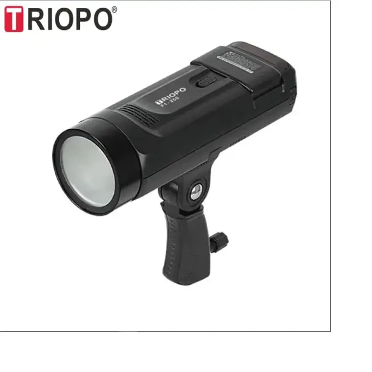 Flash de Estudio Portátil 250 W con Batería Recargable Triopo F1-250 1